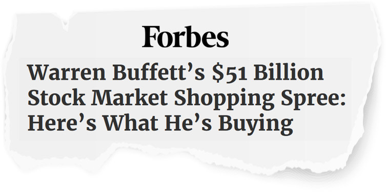 Warren Buffett's $51 Billion Stock Market Shopping Spree: Here's What He's Buying - Forbes