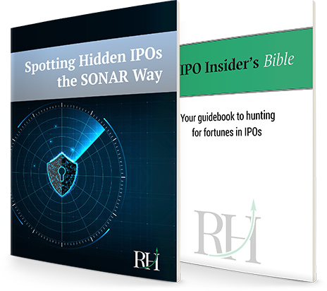 The IPO Insider's Bible and Spotting Hidden IPOs the SONAR Way.